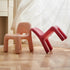 Contemporary Creative Square Plastic Children Chair Backrest For Living Room