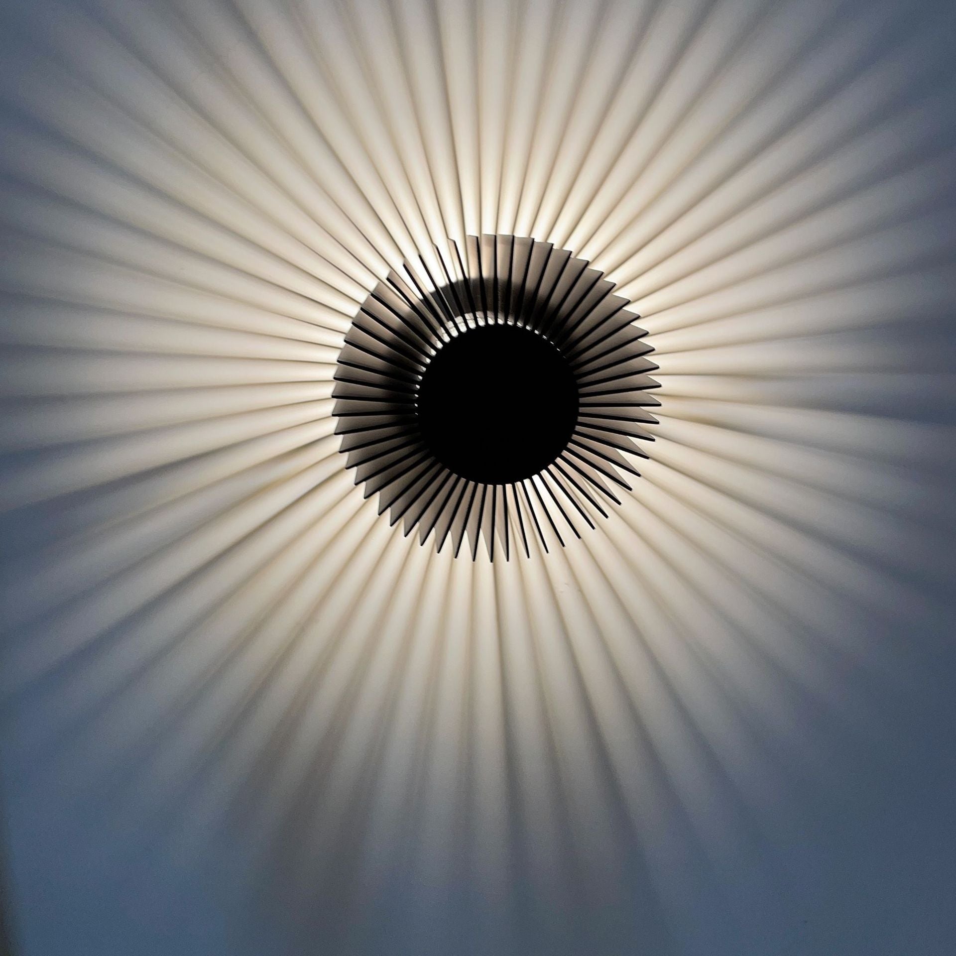 Modern Minimalist Aluminum Round Sun Flower Design LED Wall Sconce Lamp For Living Room