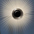 Modern Minimalist Aluminum Round Sun Flower Design LED Wall Sconce Lamp For Living Room