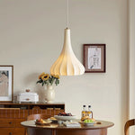 Contemporary Scandinavian Iron Silk Atypical 1-Light Pendant Light For Dining Room