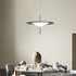 Contemporary Nordic Acrylic Flying Saucer Shade Hardware LED Pendant Light For Living Room