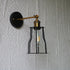 Contemporary Industrial Round Iron Cage 1-Light Wall Sconce Lamp For Living Room