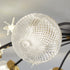 Modern Luxury Branch Orb Star Full Copper Glass 9/13/17 Light Semi-Flush Mount Ceiling Light For Living Room