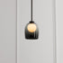 Modern Minimalist Cylinder Orb Glass 1-Light Pendant Light For Living Room