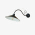 Contemporary Retro Waterproof Iron Round 1-Light Wall Sconce Lamp For Garden