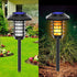 Modern Minimalist Waterproof Solar Cylinder Hardware ABS LED Outdoor Landscape Light For Garden