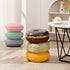 Contemporary Creative Cylindrical Donut Macaroon Pineapple Tire Ice Cream Resin Chair For Living Room