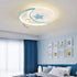 Contemporary Creative Acrylic Starry Sky LED Flush Mount Ceiling Light For Living Room