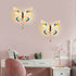 Contemporary Creative Butterfly Enamel Colored Acrylic Wing Iron LED Wall Sconce Lamp For Living Room