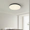 Modern Minimalist Aluminum Acrylic Round Shade LED Flush Mount Ceiling Light For Bedroom