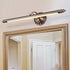 Contemporary Retro Iron Aluminum Acrylic Strip Vanity Light  LED Wall Sconce Lamp For Bathroom