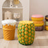 Contemporary Creative Cylindrical Donut Macaroon Pineapple Tire Ice Cream Resin Chair For Living Room