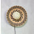 Traditional Chinese Round Orb Hand Woven Rattan 1-Light Wall Sconce Lamp For Living Room