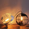Contemporary Industrial Round Globe Iron Mesh Shade 1-Light Pendant Light For Living Room