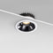 Modern Minimalist Aluminum Round LED Flush Mount Ceiling Light For Dining Room