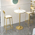Modern Minimalist Square Leather Upholstered Iron Frame Bar Stool Backrest Footrest For Dining Room