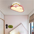 Contemporary Creative Cartoon Cloud Sun Acrylic Shade LED Kids Flush Mount Ceiling Light For Bedroom