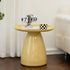 Modern Minimalist Round PC Plastic Coffee Table For Living Room