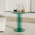 Modern Minimalist Round Acrylic Coffee Table For Living Room