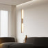 Modern Minimalist Strip Copper PC LED Wall Sconce Lamp For Living Room