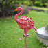 Contemporary Creative Waterproof Solar Flamingo Iron LED Outdoor Landscape Light For Garden