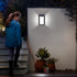 Modern Minimalist Waterproof Solar Cylinder PC ABS LED Outdoor Wall Sconce Lamp For Garden