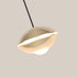 Contemporary Nordic Oval Aluminum Acrylic LED Liftable Pendant Light For Living Room