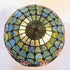 Traditional Tiffany Tulip Stained Glass Dome 2-Light Standing Floor Lamp For Home Office