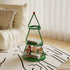 Contemporary Creative Round Iron End Table 3-Tier For Living Room