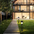 Modern Minimalist Umbrella Waterproof Aluminum Marble LED Outdoor Light For Garden