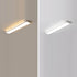 Modern Minimalist Rectangle Iron Acrylic LED Flush Mount Ceiling Light For Bedroom