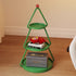 Contemporary Creative Round Iron End Table 3-Tier For Living Room