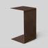 Modern Minimalist Rectangular Steel End Table 1-Tier For Living Room