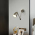 Contemporary Industrial Swingable Cone Metal 1-Light Wall Sconce Lamp For Bedroom