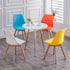 Modern Minimalist Tulip Shape PP Wood Chair Backrest For Living Room