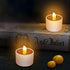 Modern Art Deco Waterproof Solar ABS Plastic Mock Candle LED Outdoor Light For Garden