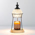 Contemporary Simplicity Round Glass Shade Base 1-Light Melting Wax Table Lamp For Bedroom