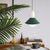 Contemporary Simplicity Macaron Iron Geometric Cone Shape 1-Light Pendant Light For Living Room