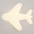 Modern Simplicity Kids Iron PE Airplane LED Semi-Flush Mount Ceiling Light For Bedroom