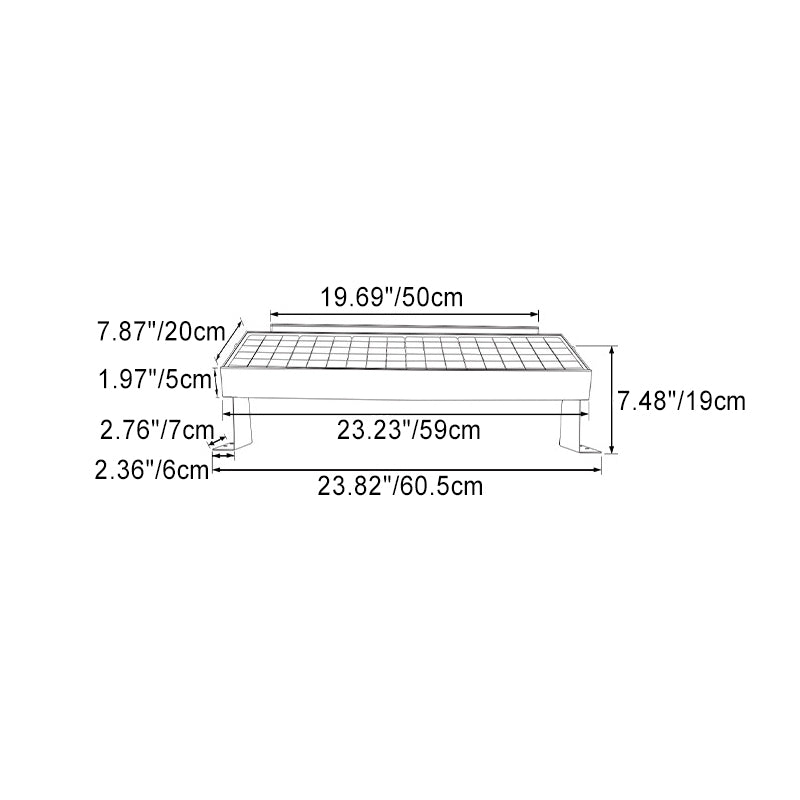 Contemporary Industrial Waterproof Solar Line Contour Light Rectangle Aluminum LED Outdoor Light For Garden