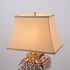 Traditional Vintage Vase Shaped Ceramic Fabric 1-Light Table Lamp For Bedroom