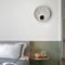 Contemporary Nordic Round Iron Resin LED Wall Sconce Lamp For Bedroom