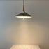 Contemporary Scandinavian Cone Funnel Iron 1-Light Pendant Light For Living Room