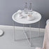 Modern Minimalist Round Iron Frame Coffee Table Tray For Living Room