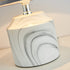 Contemporary Vintage Cylinder Vase Base Ceramic Fabric 1-Light Table Lamp For Bedroom