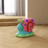 Contemporary Creative Cartoon Snail Design Resin Low Stool For Living Room