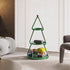 Contemporary Creative Round Iron End Table 3-Tier For Living Room