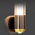 Contemporary Scandinavian Cylindrical Iron Aluminum Acrylic LED Wall Sconce Lamp For Living Room