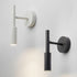 Modern Minimalist Cylinder Rotatable Iron LED Wall Sconce Lamp For Bedroom