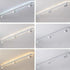 Modern Minimalist Acrylic Long Spotlight Track Light LED Flush Mount Ceiling Light For Living Room